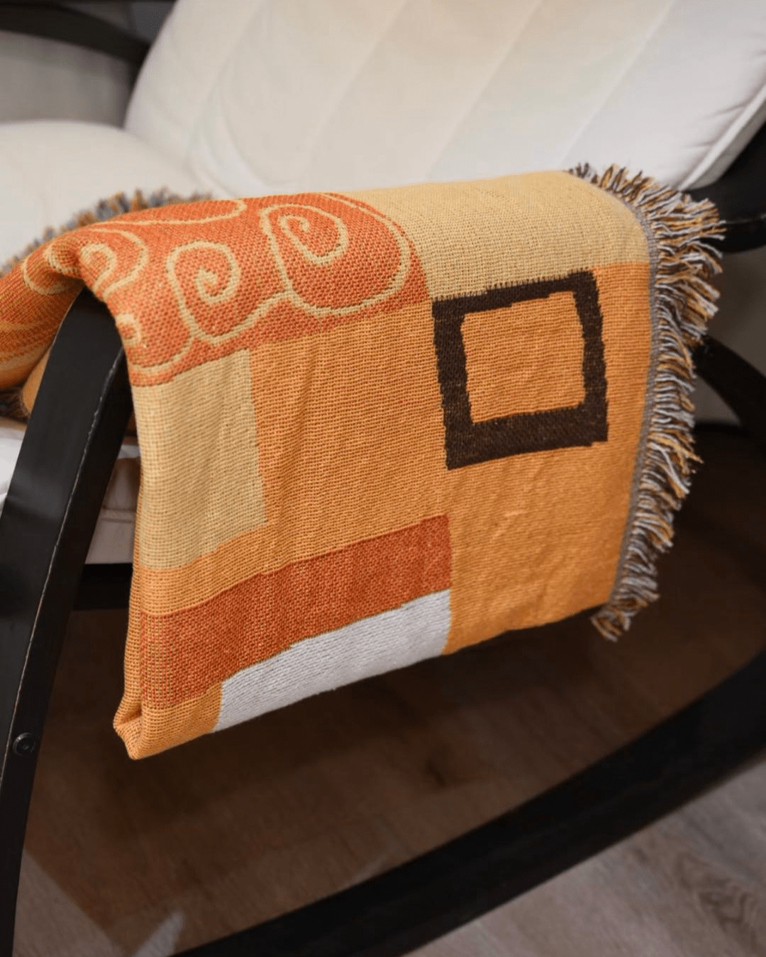 Hello Pepper - Golden Embrace Throw - Hello Pepper