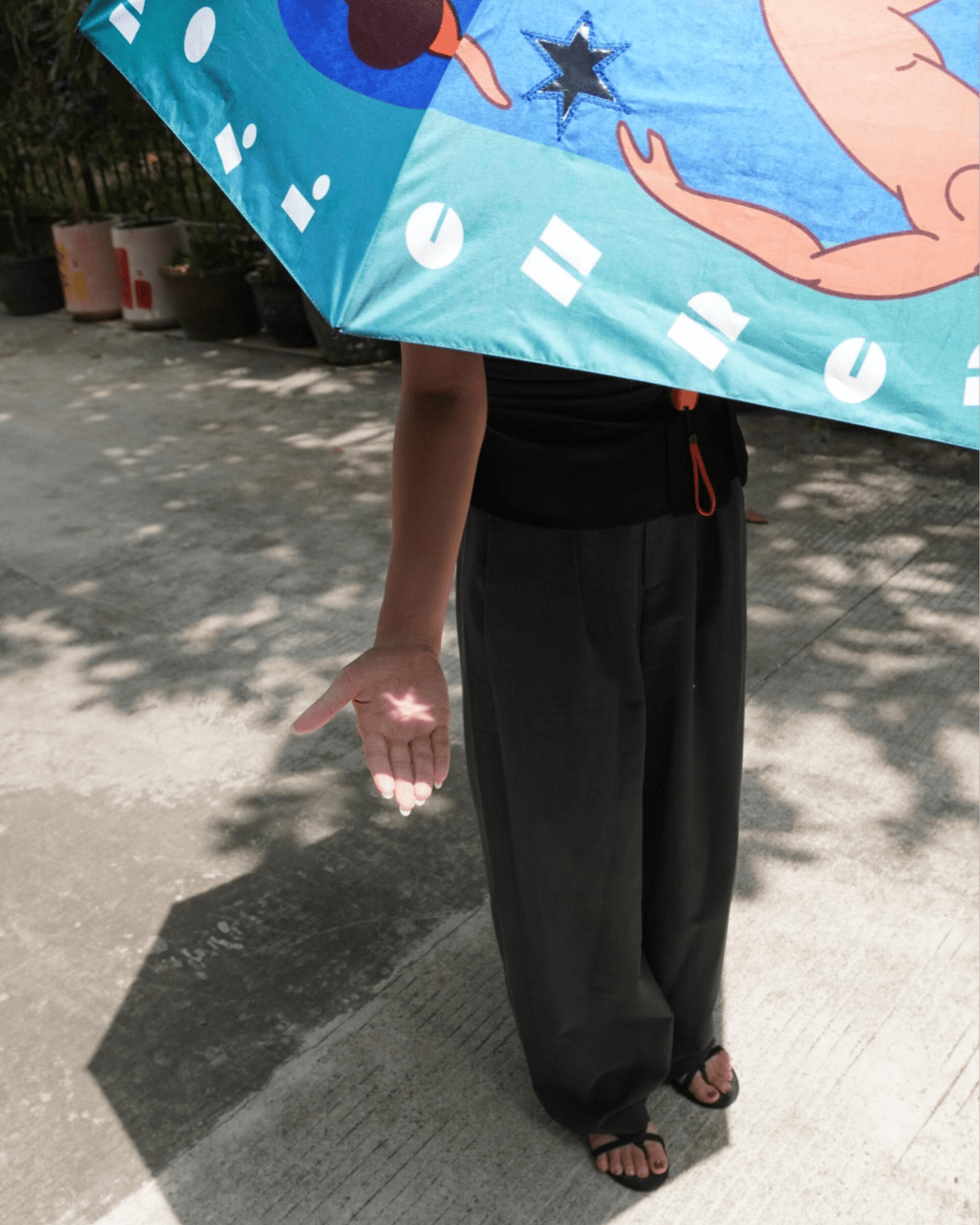 Hello Pepper-La Danse Compact Umbrella-Hello Pepper