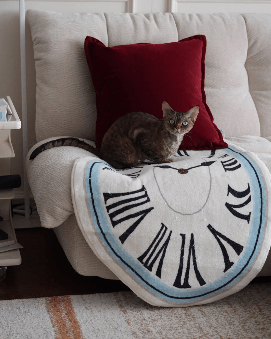 Hello Pepper-Melting Time Flannel Area Rug-Hello Pepper