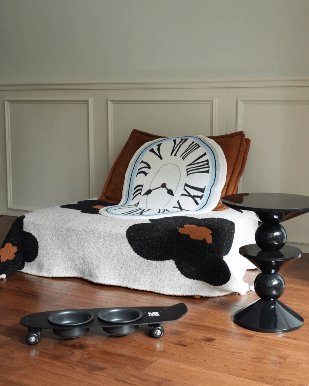 Hello Pepper-Melting Time Flannel Area Rug-Hello Pepper
