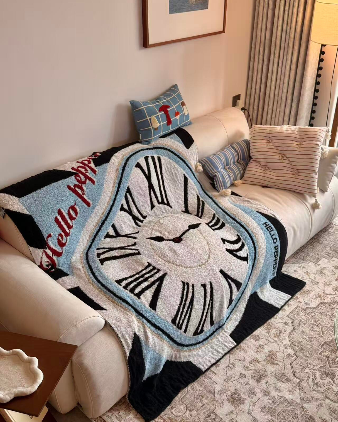 Melting Time Plush Throw Blanket