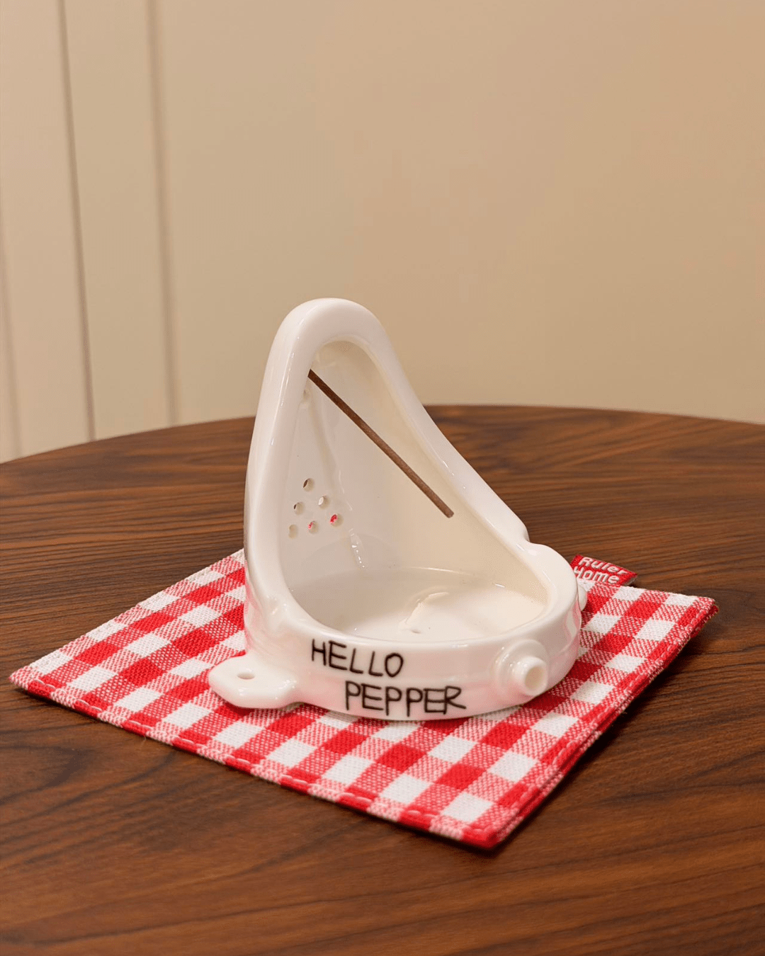 Hello Pepper-Dadaist Fountain Ceramic Incense Holder-Hello Pepper