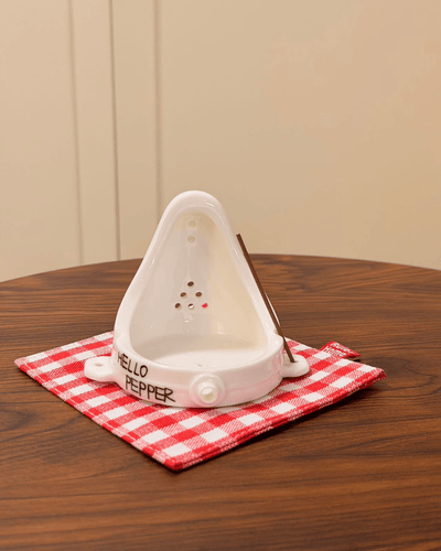 Hello Pepper-Dadaist Fountain Ceramic Incense Holder-Hello Pepper