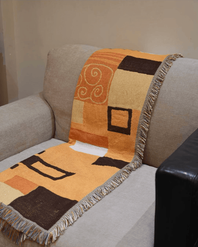 Hello Pepper - Golden Embrace Throw - Hello Pepper