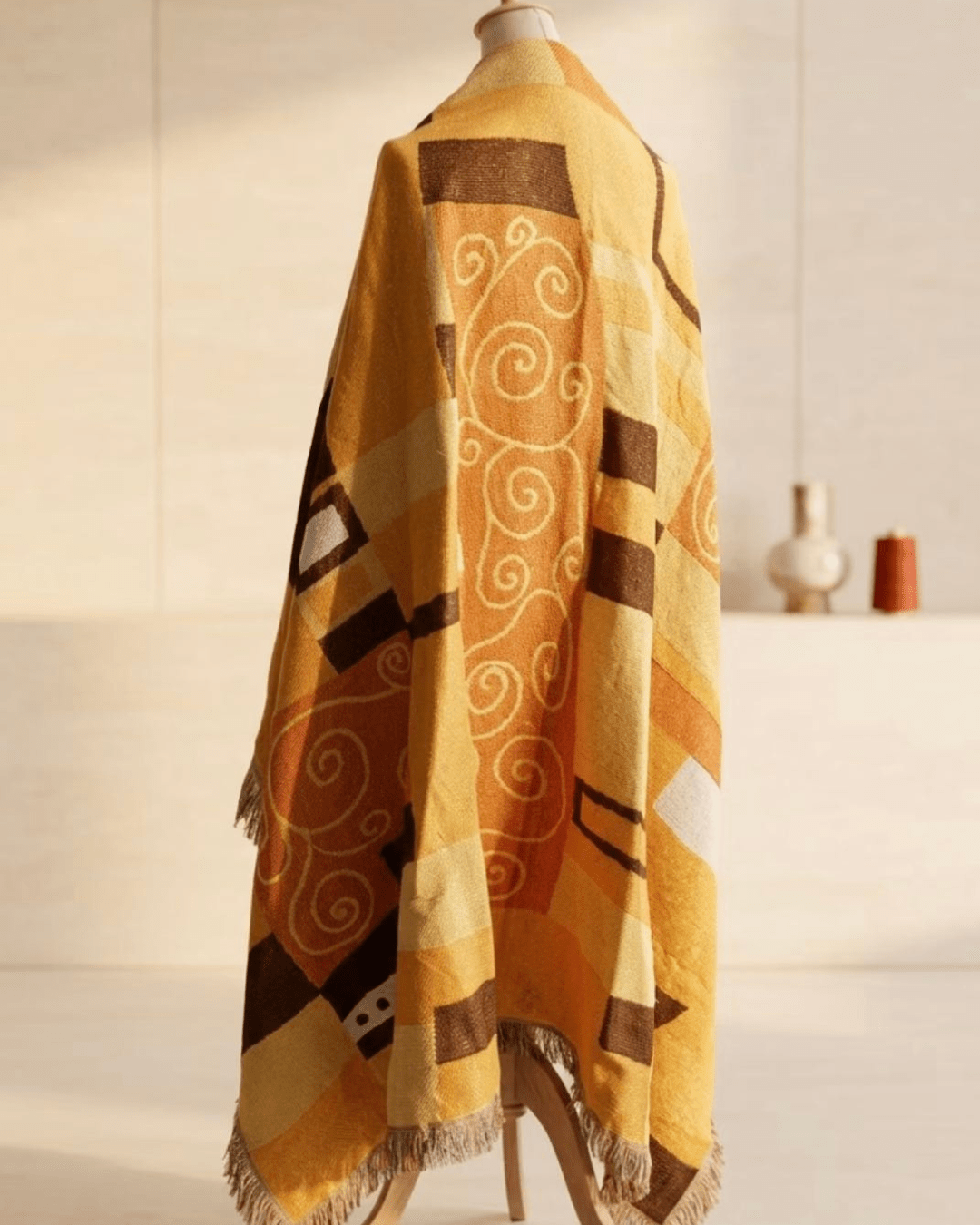 Hello Pepper - Golden Embrace Throw - Hello Pepper