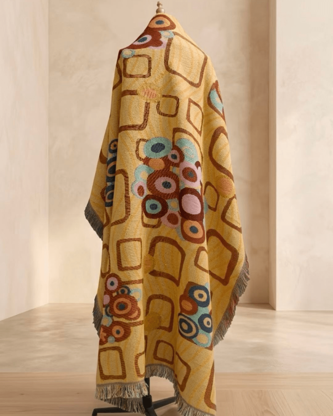 Hello Pepper - Golden Embrace Throw - Hello Pepper