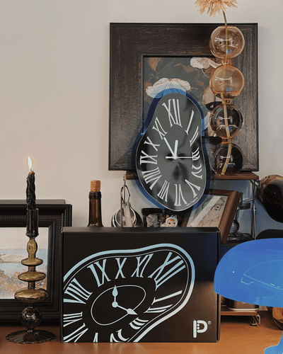 Hello Pepper-Melting Time 3D Wall Clock-Hello Pepper