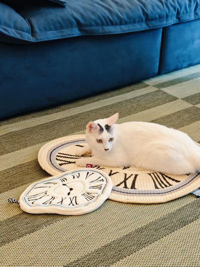 Hello Pepper - Melting Time Cat Scratcher Mat - White - Hello Pepper