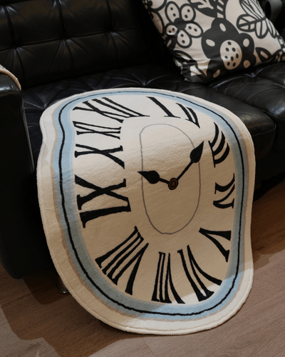 Hello Pepper-Melting Time Flannel Area Rug-Hello Pepper