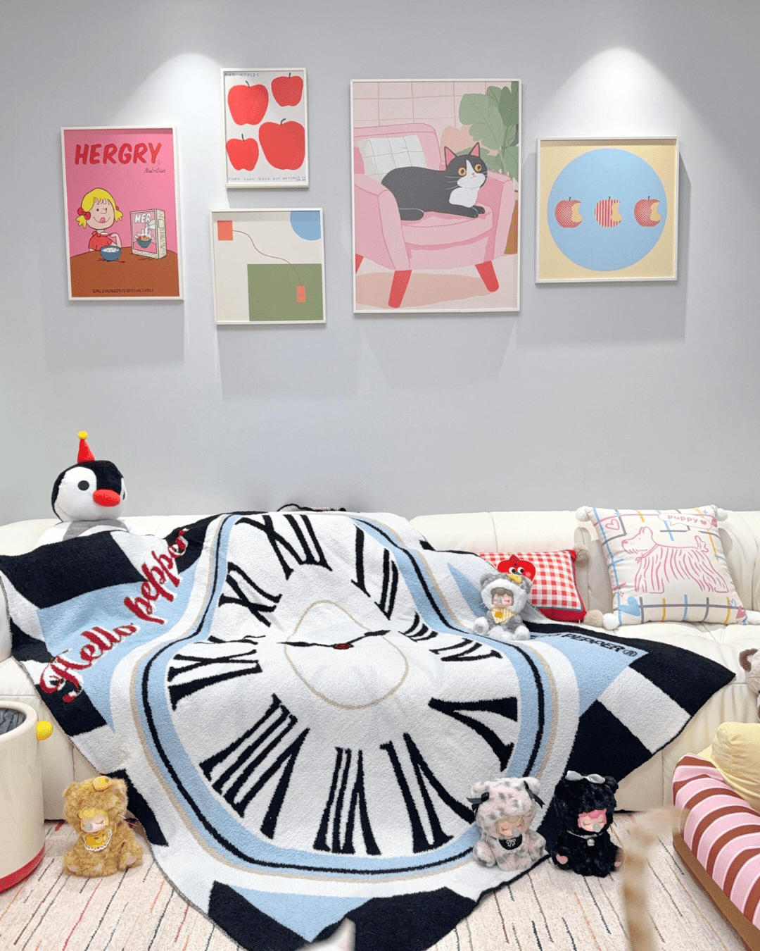Hello Pepper-Melting Time Plush Throw Blanket-Hello Pepper