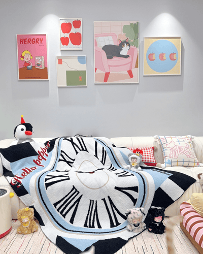 Hello Pepper-Melting Time Plush Throw Blanket-Hello Pepper