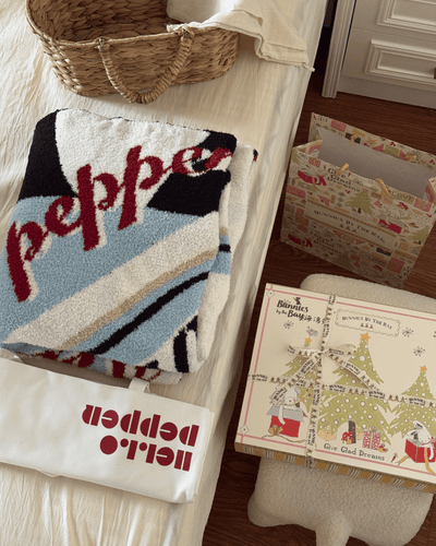 Hello Pepper - Melting Time Plush Throw Blanket - Hello Pepper