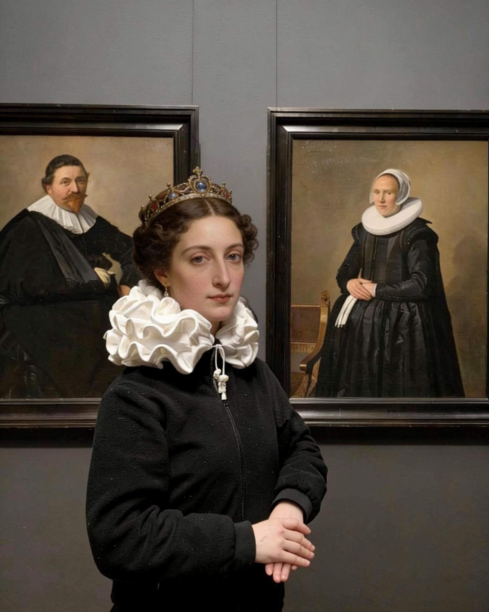 Hello Pepper - Ruff Collar Neck Pillow & Cape - Hello Pepper