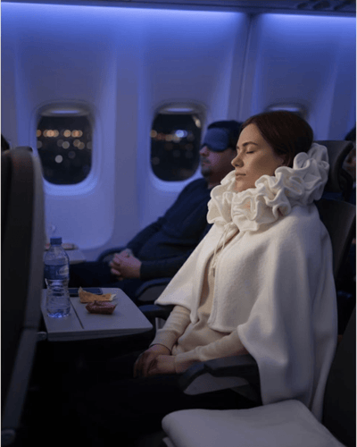 Hello Pepper - Ruff Collar Neck Pillow & Cape - Hello Pepper
